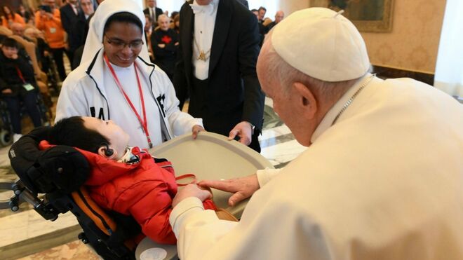 El Pontífice recibe a la Asociación Religiosa de Institutos Sociales y Sanitarios de Italia (ARIS