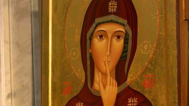 Icono de la Virgen del Silencio