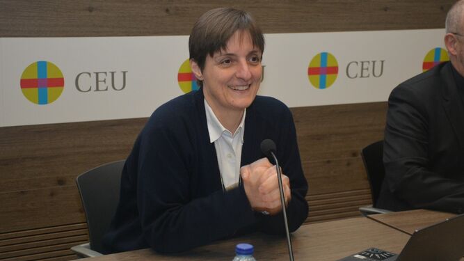 Nadia Coppa, presidenta de la UISG, en la Semana de la Vida Consagrada