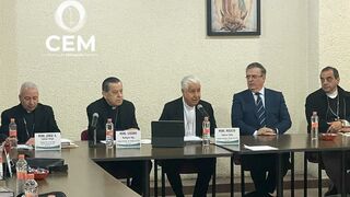 Candidato a la presidencia visita a los obispos mexicanos en su Asamblea Plenaria.