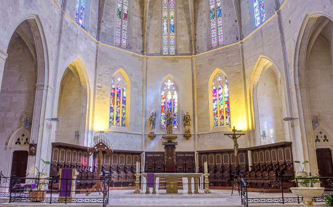 Interior catedral