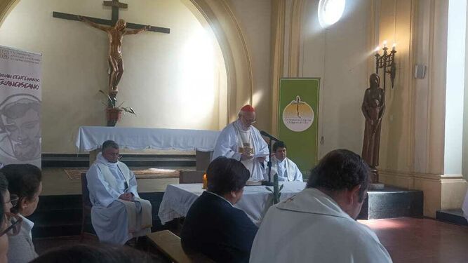 Jornada concluyó con eucaristía presidida por cardenal arzobispo de Santiago, Celestino Aos