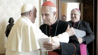 El Papa, con Poli