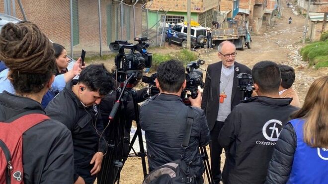El cardenal Czerny en Colombia