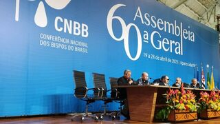 Mons. Zenildo Luiz Pereira da Silva en la 60ª Asamblea de la CNBB