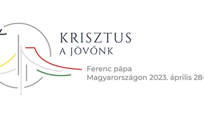Logo de la visita del Papa a Hungría