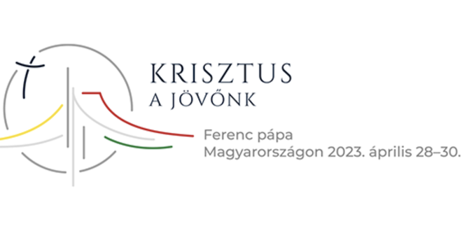 Logo de la visita del Papa a Hungría