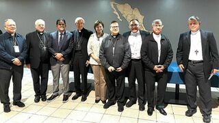 Empresarios se reúnen con obispos para impulsar agenda de paz y doctrina social de la Iglesia.