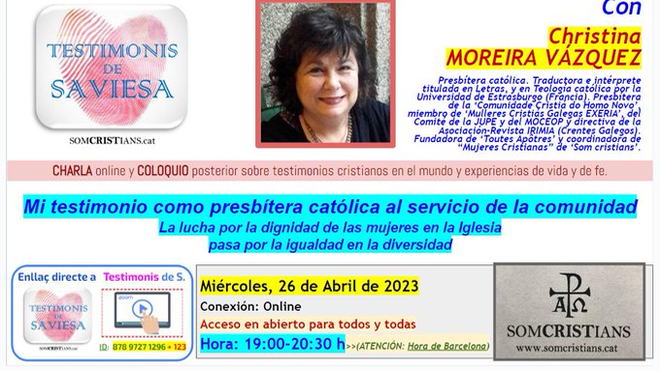 Charla con Christina Moreira