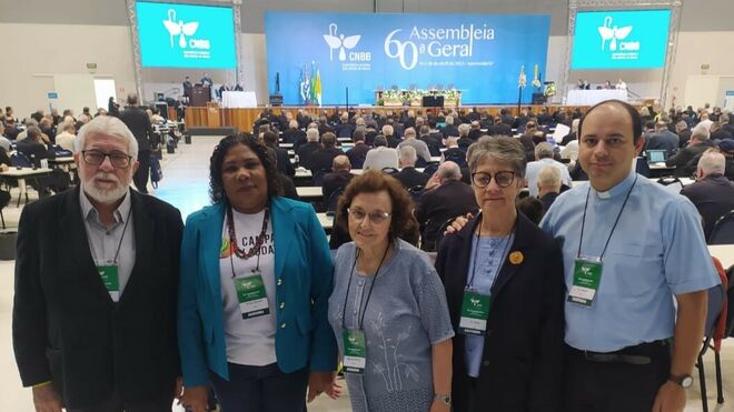 Representantes de los Organismos del Pueblo de Dios en la Asamblea de la CNBB