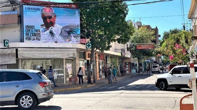 Campaña 'Unidos por el Papa' en las calles de América Latina