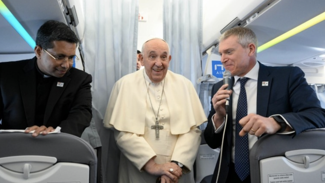 Rueda de prensa del Papa Francisco