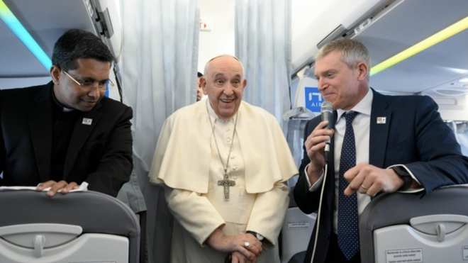 Rueda de prensa del Papa Francisco