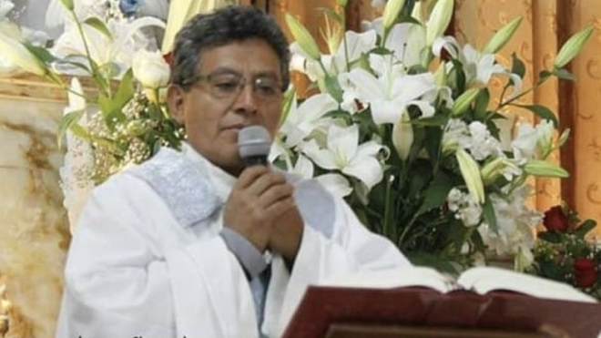 El sacerdote Maurilio Villafana Morales