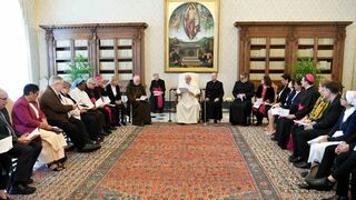 Francisco, con la Pontificia Comisión para la Protección de Menores