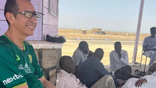 Misionero mexicano en Sudán