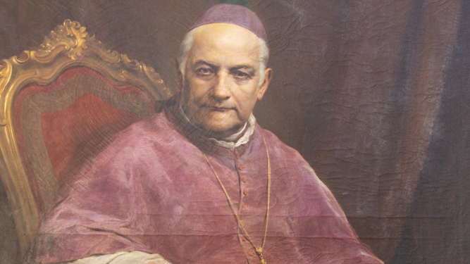 Retrato de Jacinto Vera, primer obispo de Uruguay