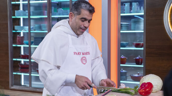 Fray Marcos, en los fogones de Masterchef