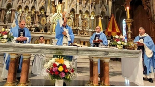 Misa de la peregrinación al Santuario de Nuestra Señora de Luján