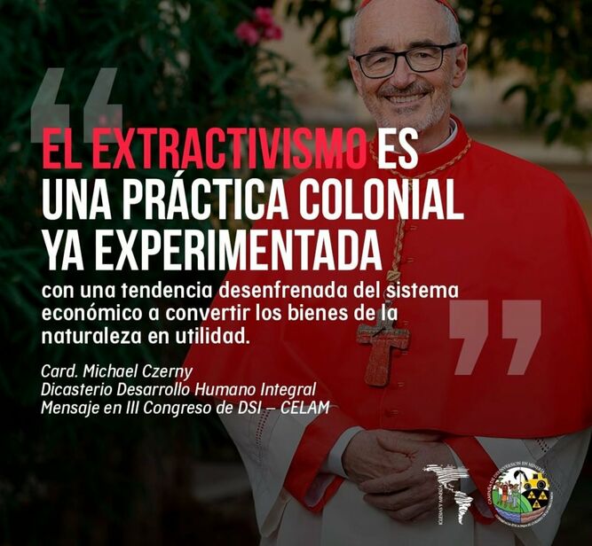 Cardenal Czerny sobre colonialismo