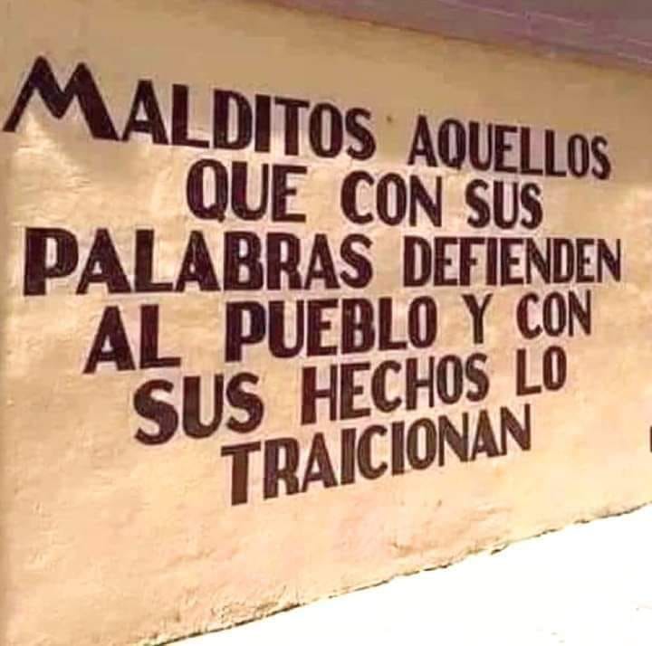 TRAICIÓN AL PUEBLO