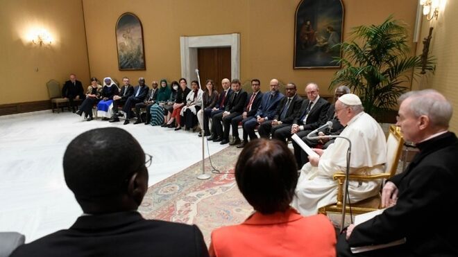 El Papa, con la Pontificia Academia de las Ciencias