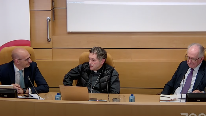 Jesús Avezuela, Joseba Segura y Domingo Sugranyes