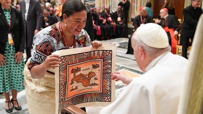 Francisco, en la audiencia con los participantes en la asamblea de Caritas Internationalis