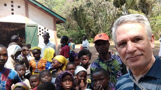 Luis Ángel Plaza en Centroáfrica, un de los nuevos desafíos del IEME