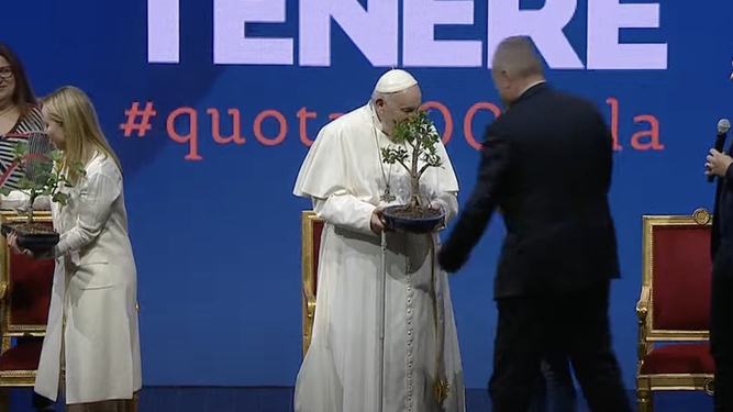Meloni y el Papa