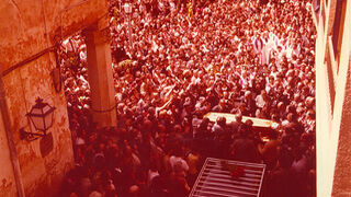 Llegada de los restos del cardenal a España