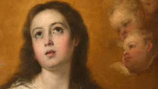 María Inmaculada. Fragmento de la obra de Murillo