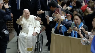 El Papa, con las mujeres de Umofc