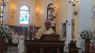 Mons. Cabrejos en los 500 años de la Catedral de San Juan de Puerto Rico