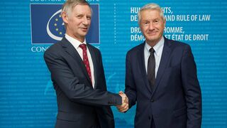 Iván Soltanovsky, durante su etapa en el Consejo de Europa