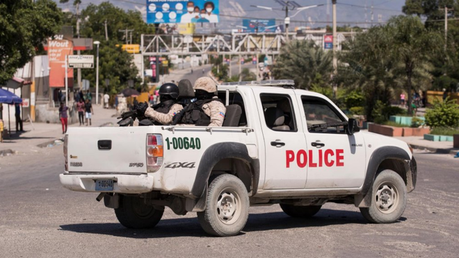 Policía Haití