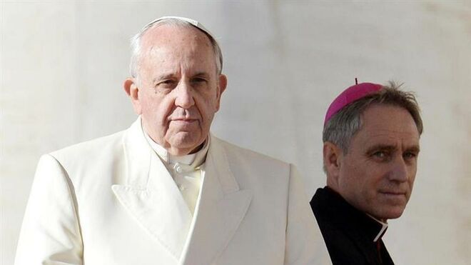El papa se reúne de nuevo con Gänswein