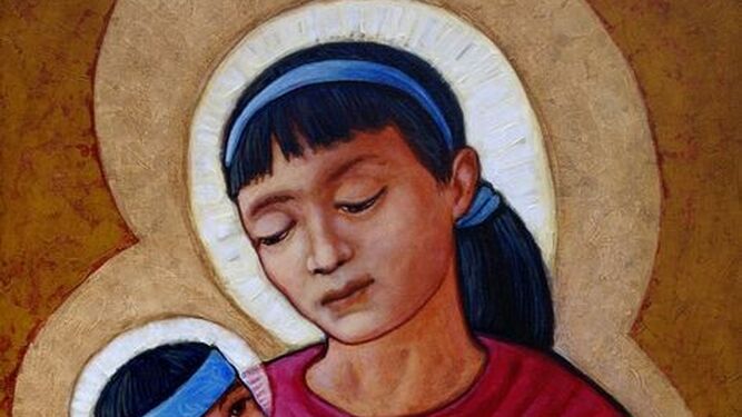 ¡💙 Madre María, Reina de la Bondad, Tierra de Jesús!