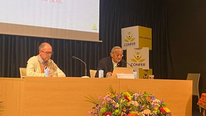 Pascual Chávez, en la asamblea de CONFER