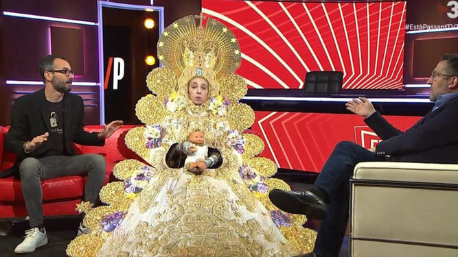 Parodia en TV3 de la Virgen del Rocío