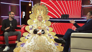 Parodia  en TV3 de la Virgen del Rocío
