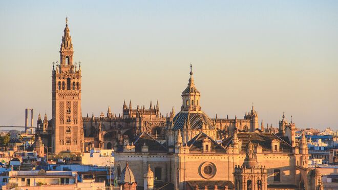 Vista de la catedral de Sevilla