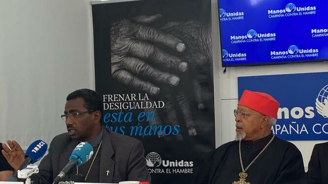 Monseñor Franso, en Manos Unidas