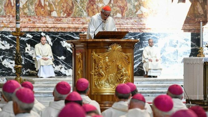 Zuppi, en la misa de clausura de la Plenaria de la CEI