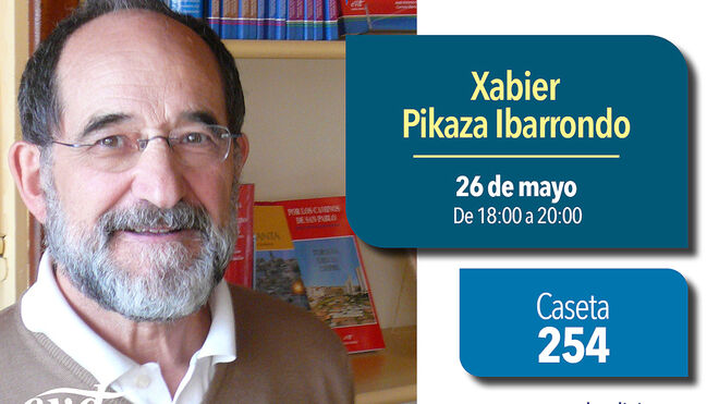 Xabier Pikaza firma este viernes en la Feria del Libro