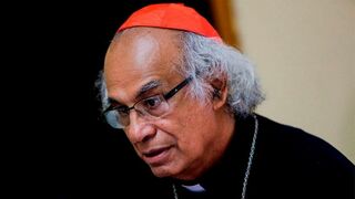 El cardenal Leopoldo Brenes