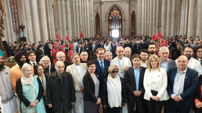 Tedeum interreligoso en La Plata