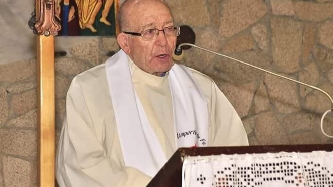 Vicente Lahoz, el cura fallecido