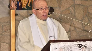 Vicente Lahoz, el cura fallecido