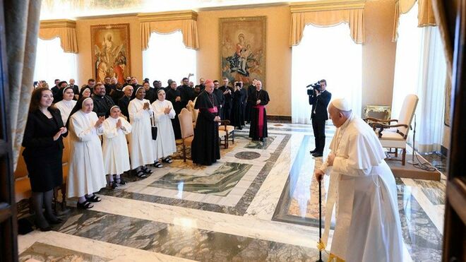 Audiencia de Francisco a los barnabitas